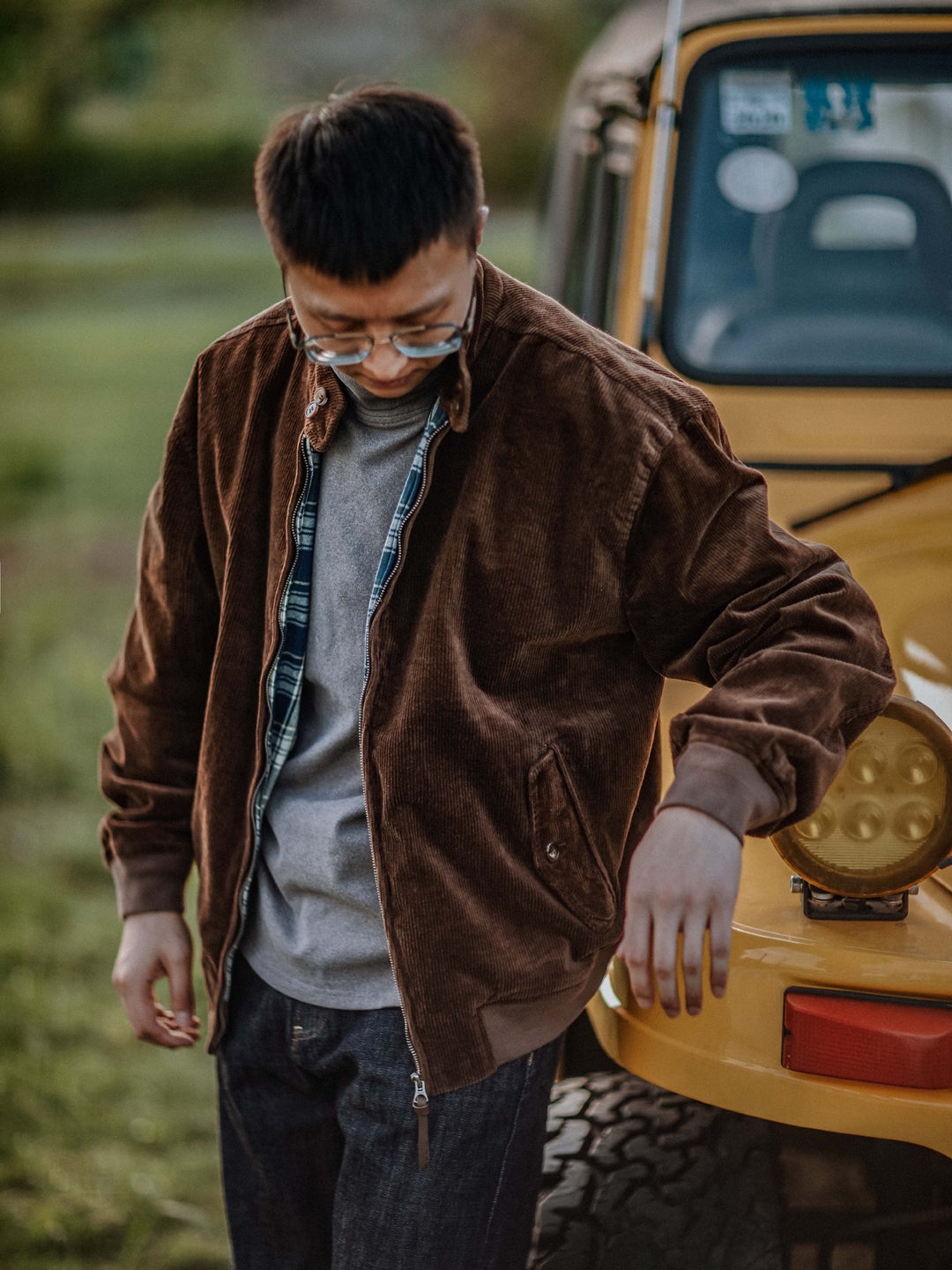 G9 HARRINGTON CORDUROY JACKET G9 HARRINGTON CORDUROY JACKET
